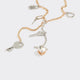 Y Necklace with Charms
