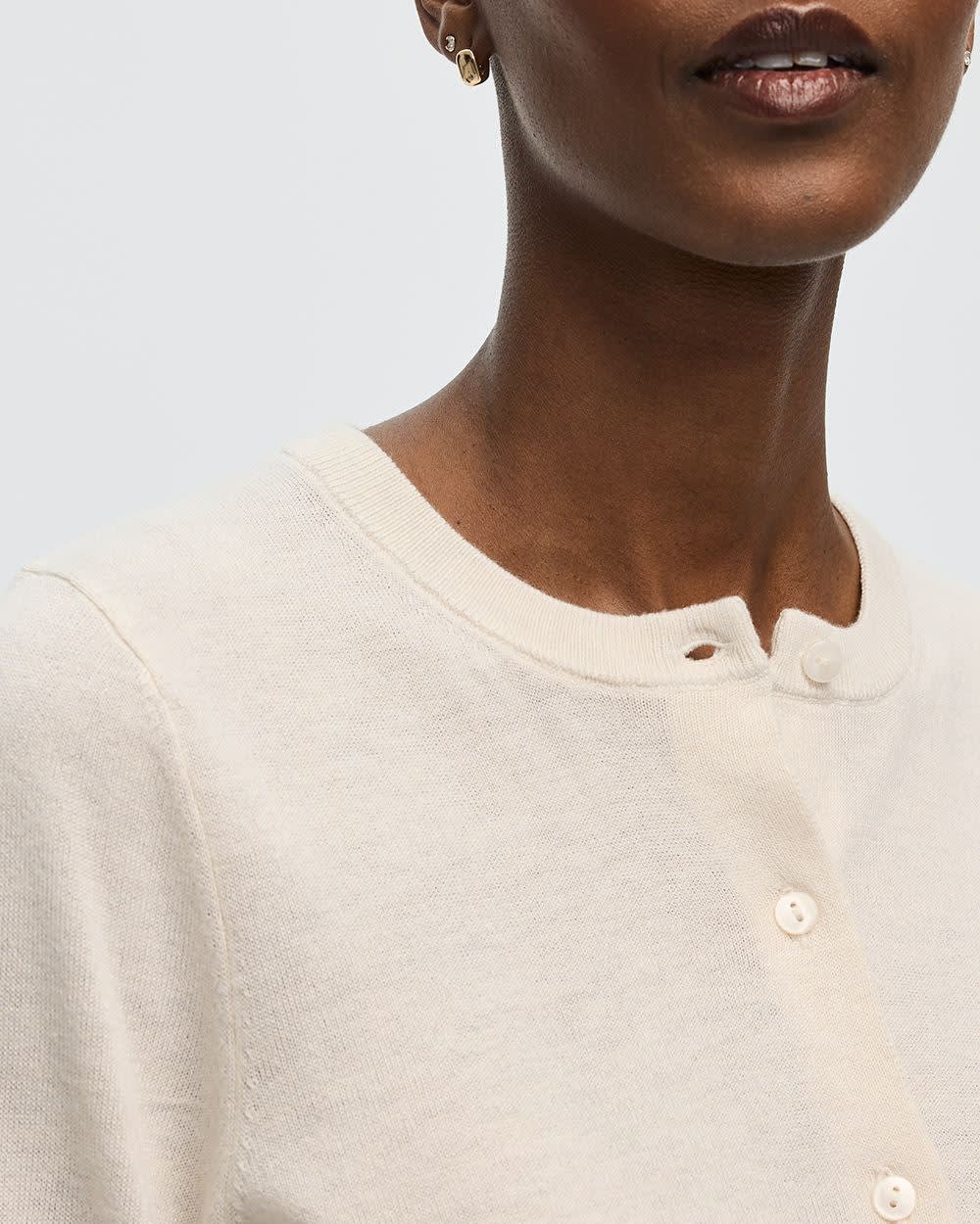 Cardigan à col rond - R Essentials