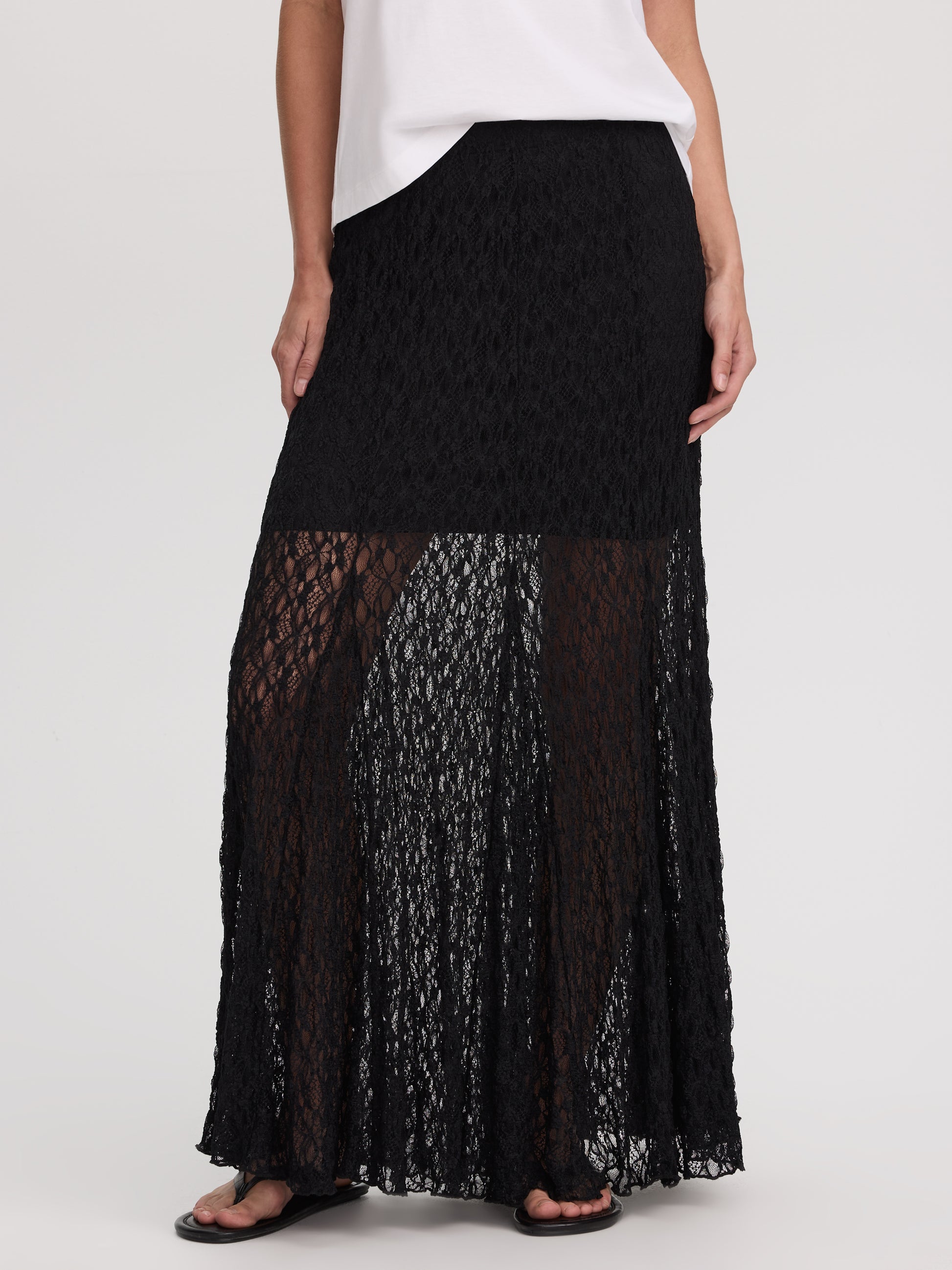 Maxi Lace Skirt