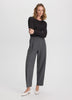 Mid-Rise Barrel Pants - The Timeless