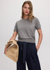 Short-Sleeve Crew-Neck Sweater - R Essentials