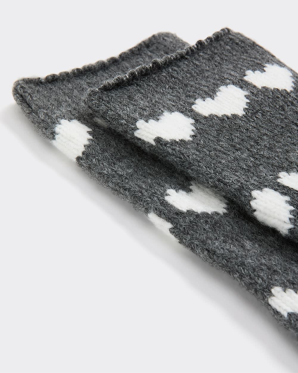 Winter Socks with Hearts