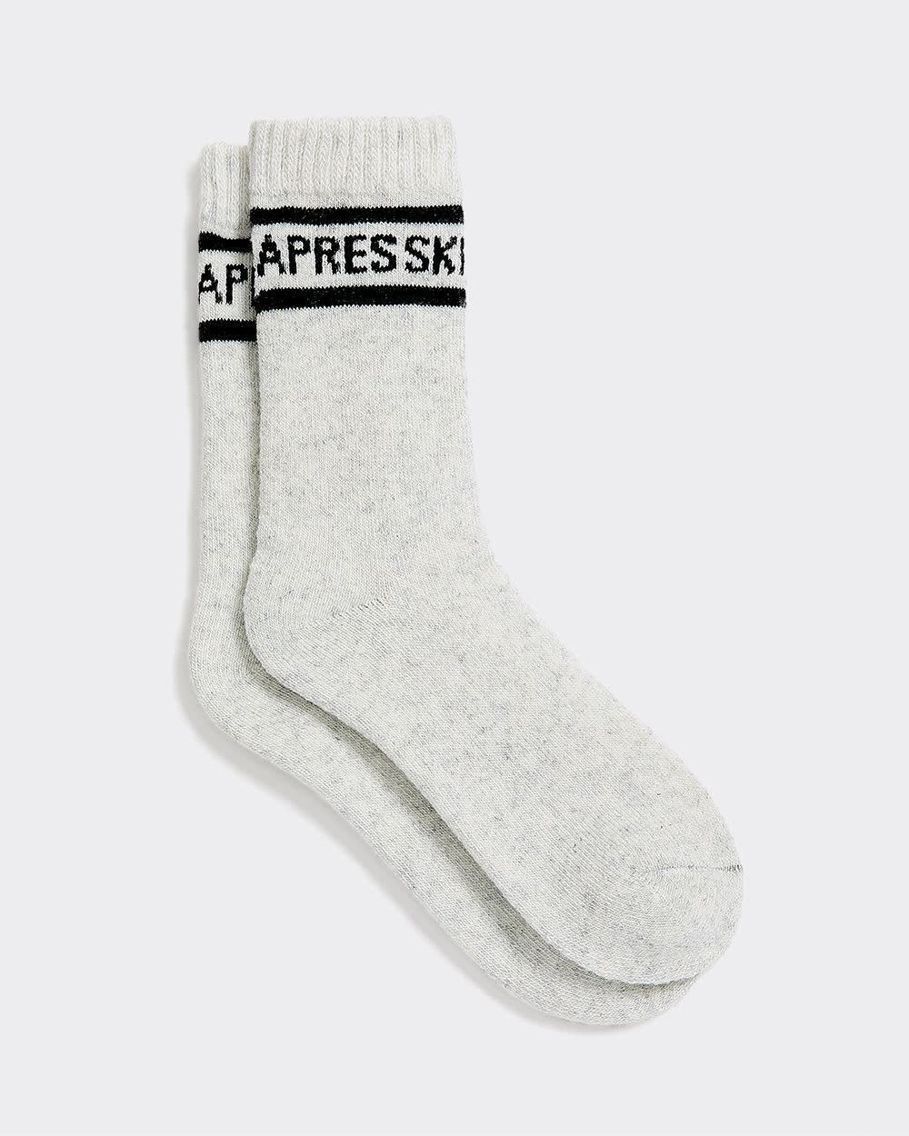 Bas avec touche de laine « après-ski » - Hyba