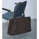 Faux Suede Tote Bag