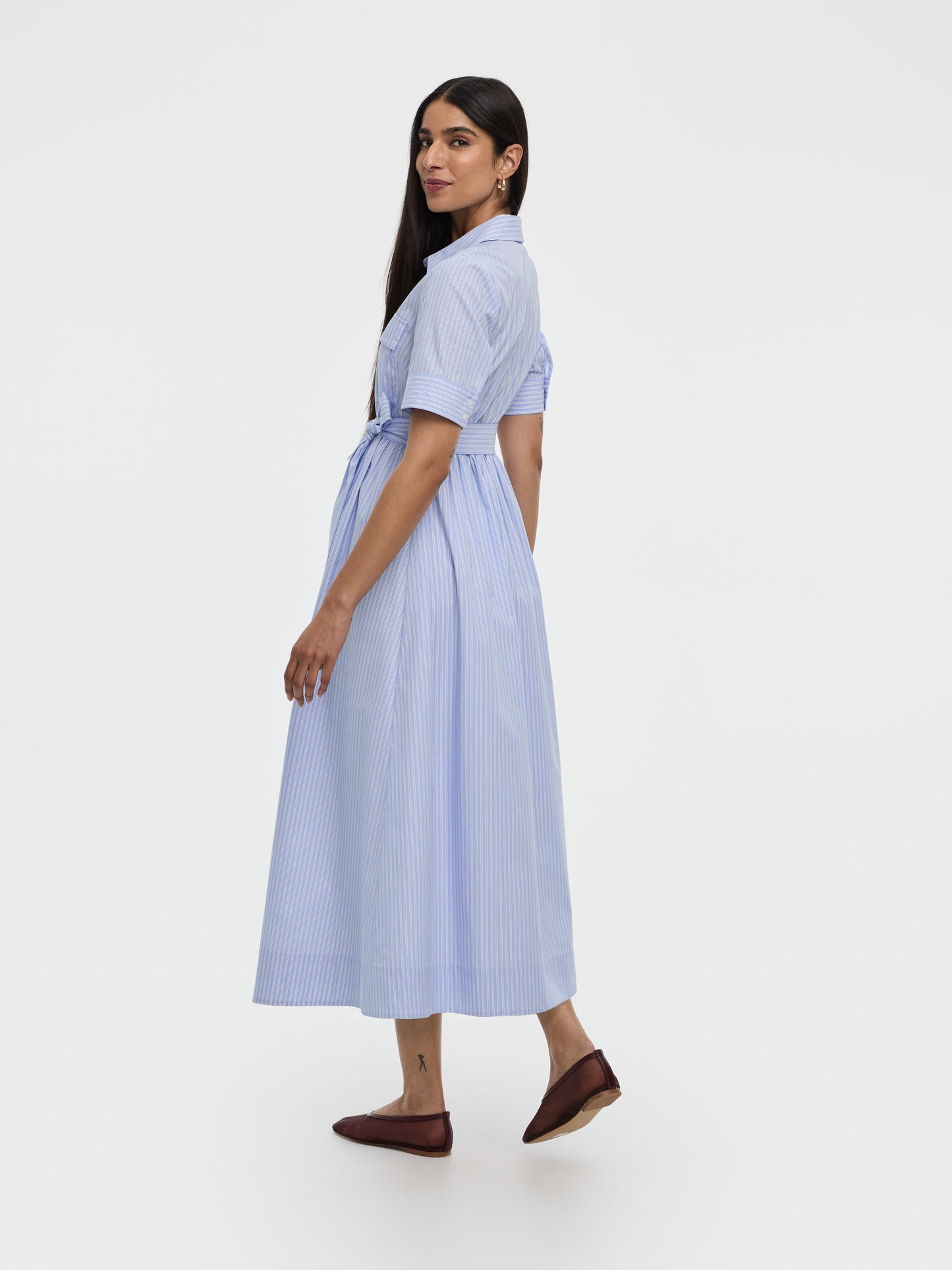 Midi Shirt Dress