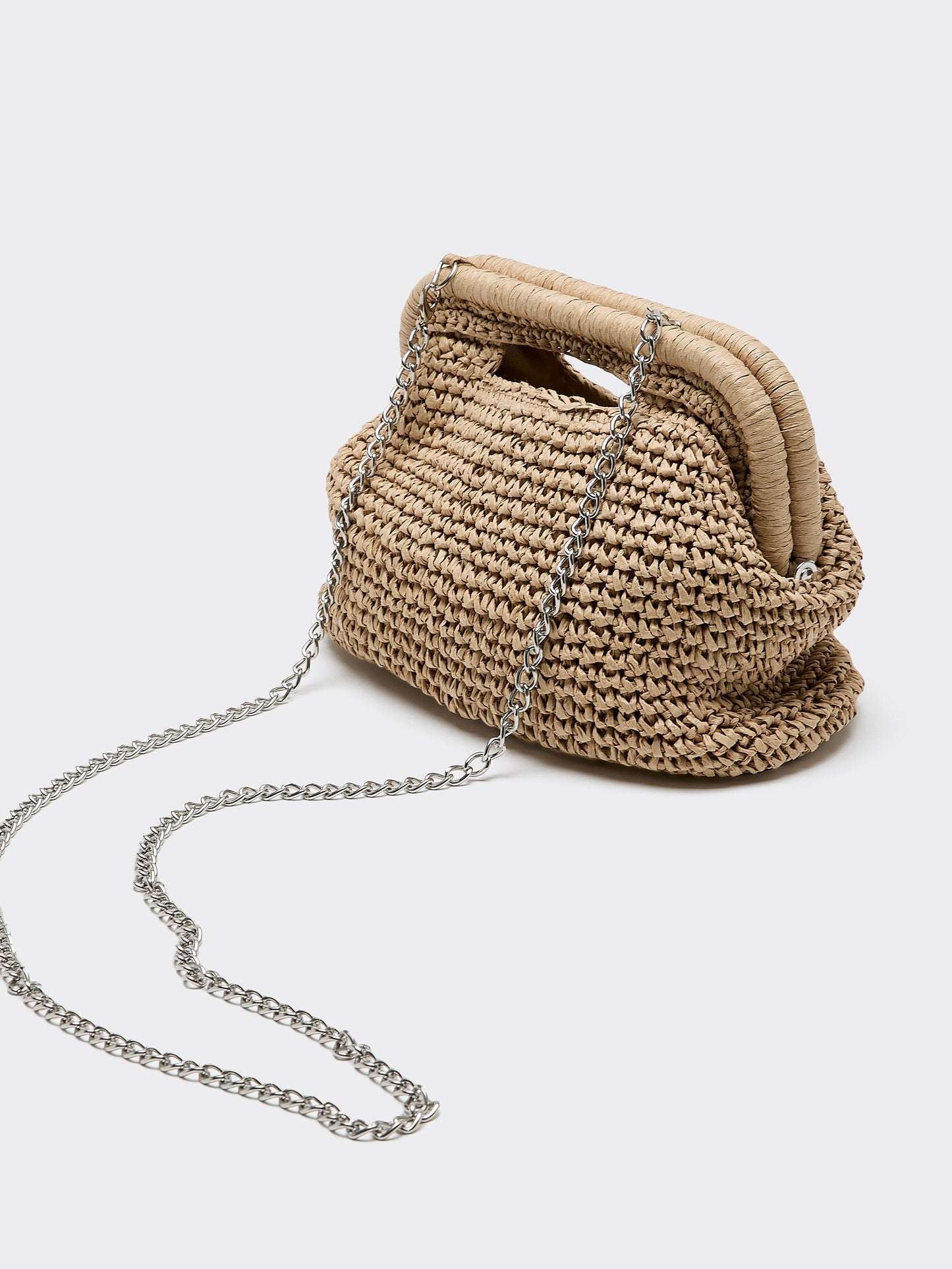 Structured Straw Bag