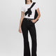 Flare-Leg High-Rise Jean