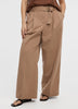 Wide-Leg Belted Pant