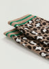 Crew Socks with Cheetah Print