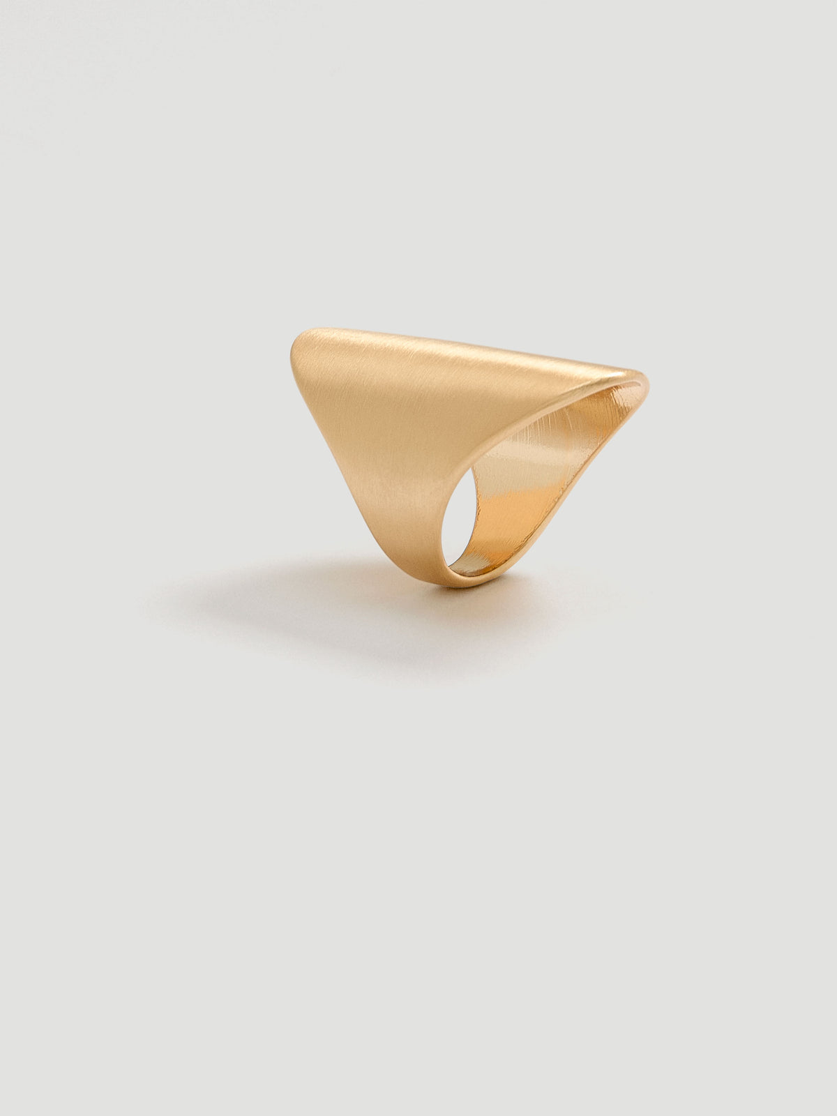 Oval-Top Signet Ring
