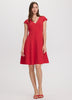 Shortsleeve V-Neck Dress