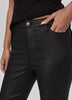 Skinny-Leg High-Rise Coated Jeans - The Signature (R)