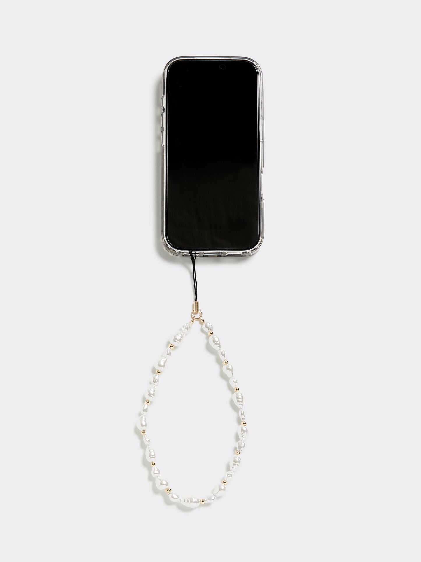 Dragonne pour téléphone en perles