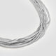 Short Necklace with Snake Chains
