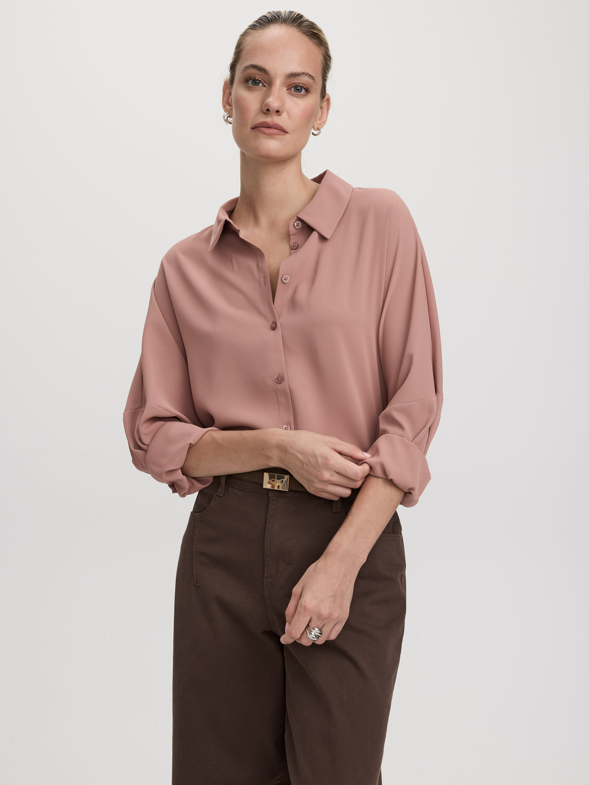 Semi-Fitted Blouse