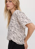 Crew-Neck T-Shirt Blouse