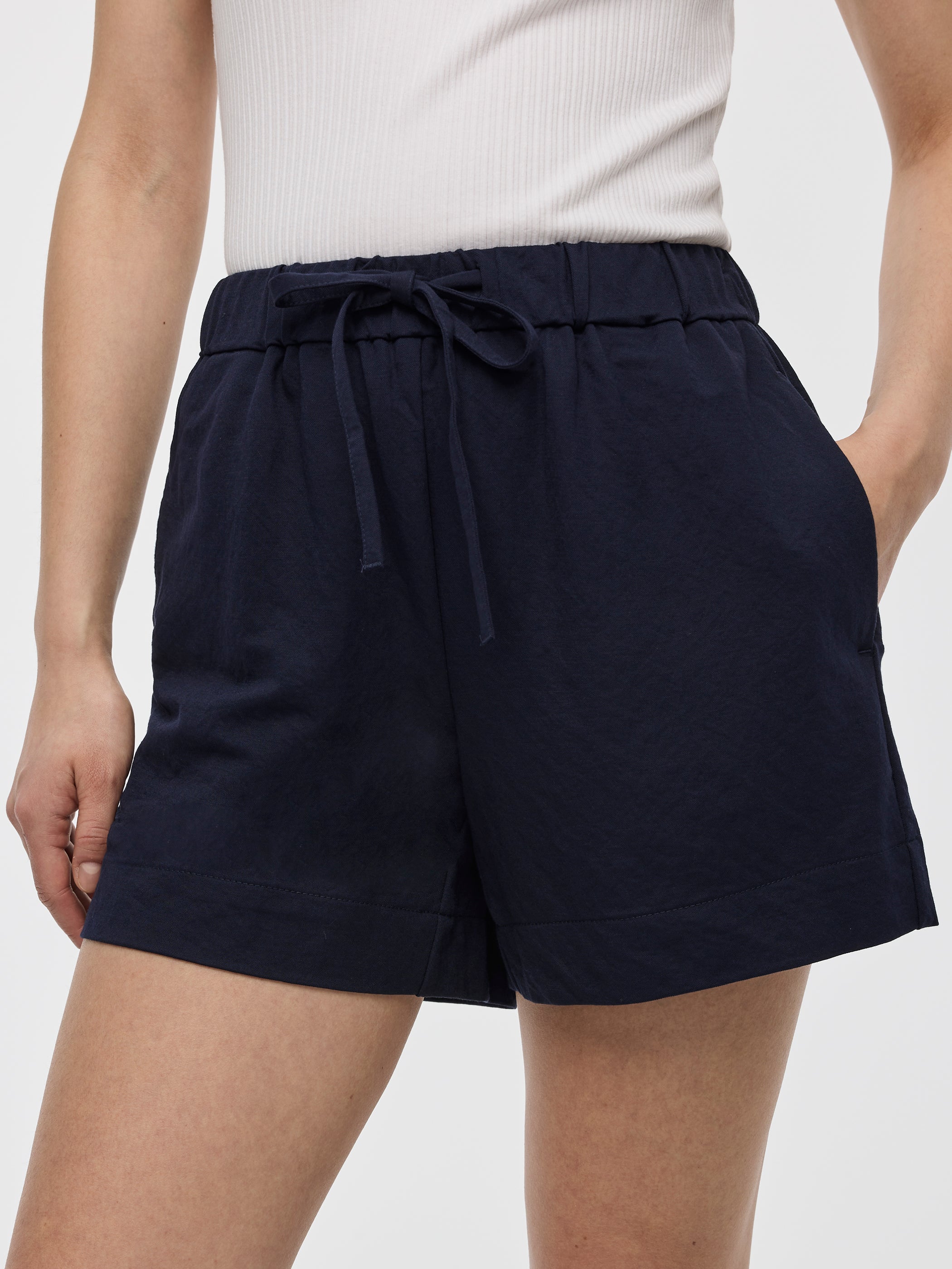 Short à enfiler en tricot 