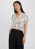 Extended-Sleeve V-Neck Flowy Blouse - R Essentials