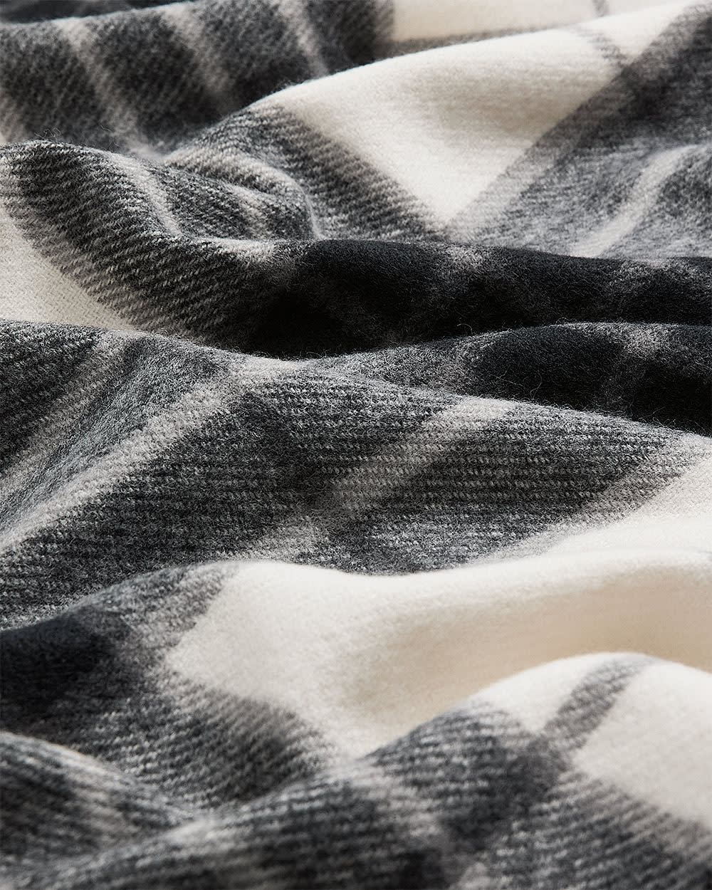 Plaid Blanket Scarf