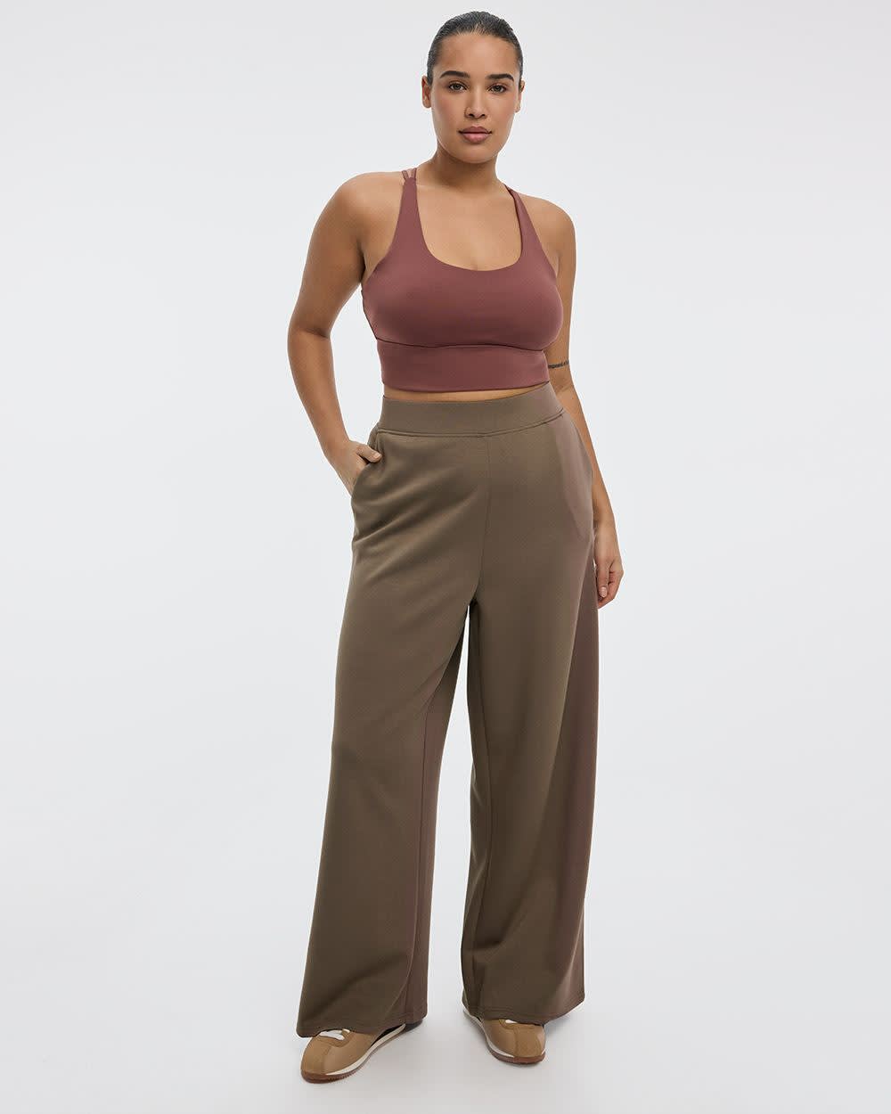 Wide-Leg Pull-On Pant - HYLUX Hyba