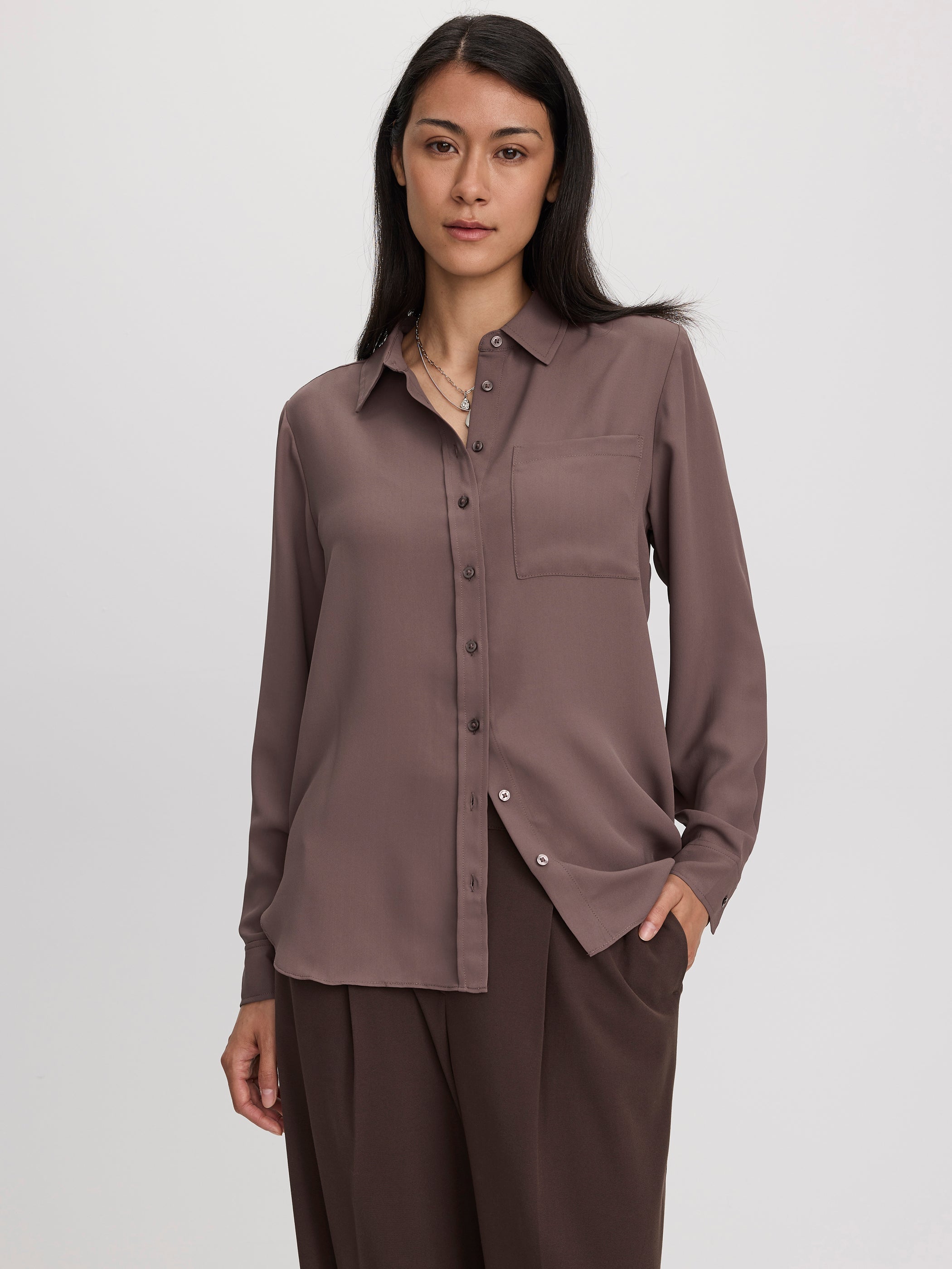 Long-Sleeve Blouse - R Essentials