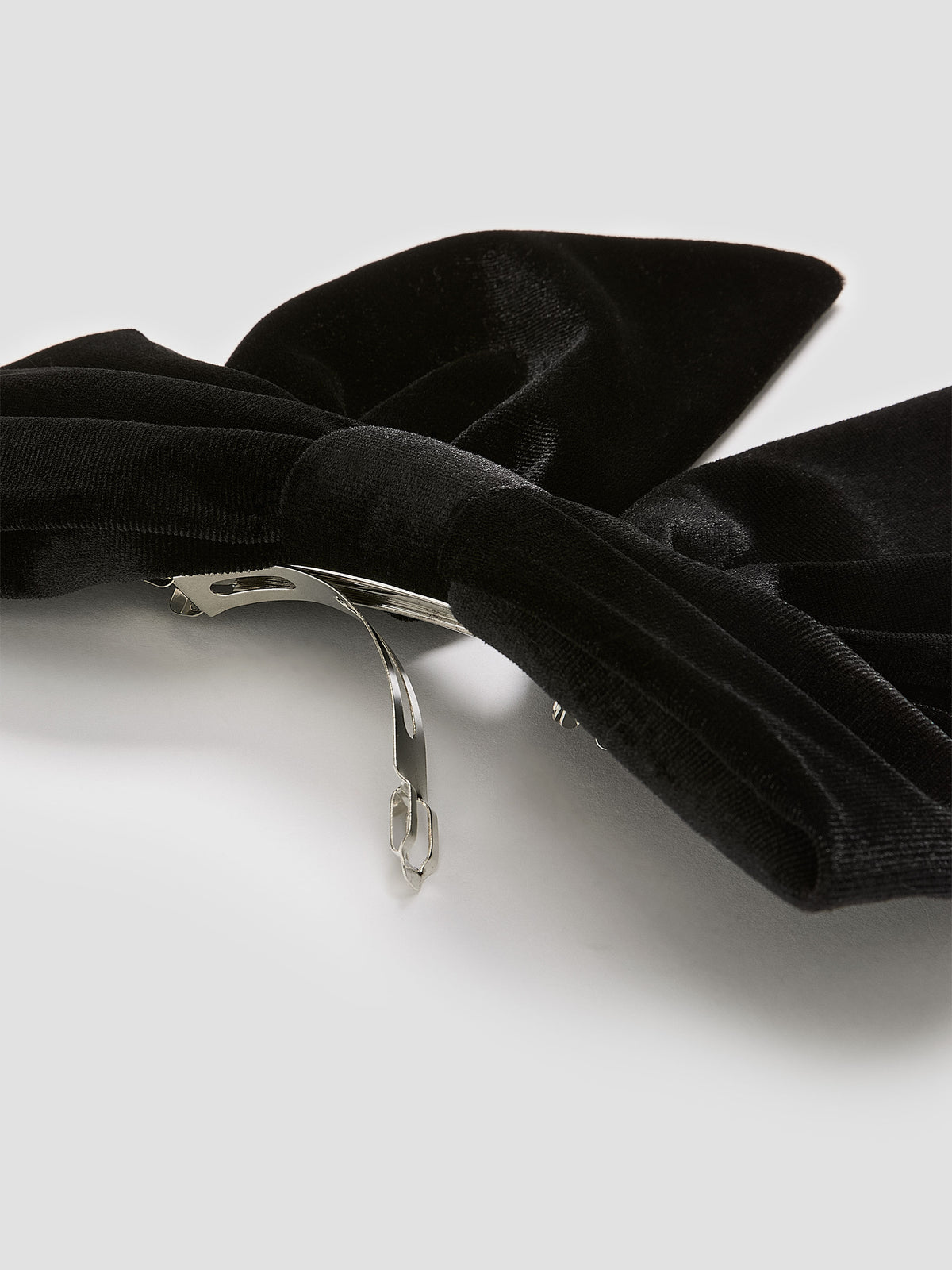 Hair Clip with Velvet Bow