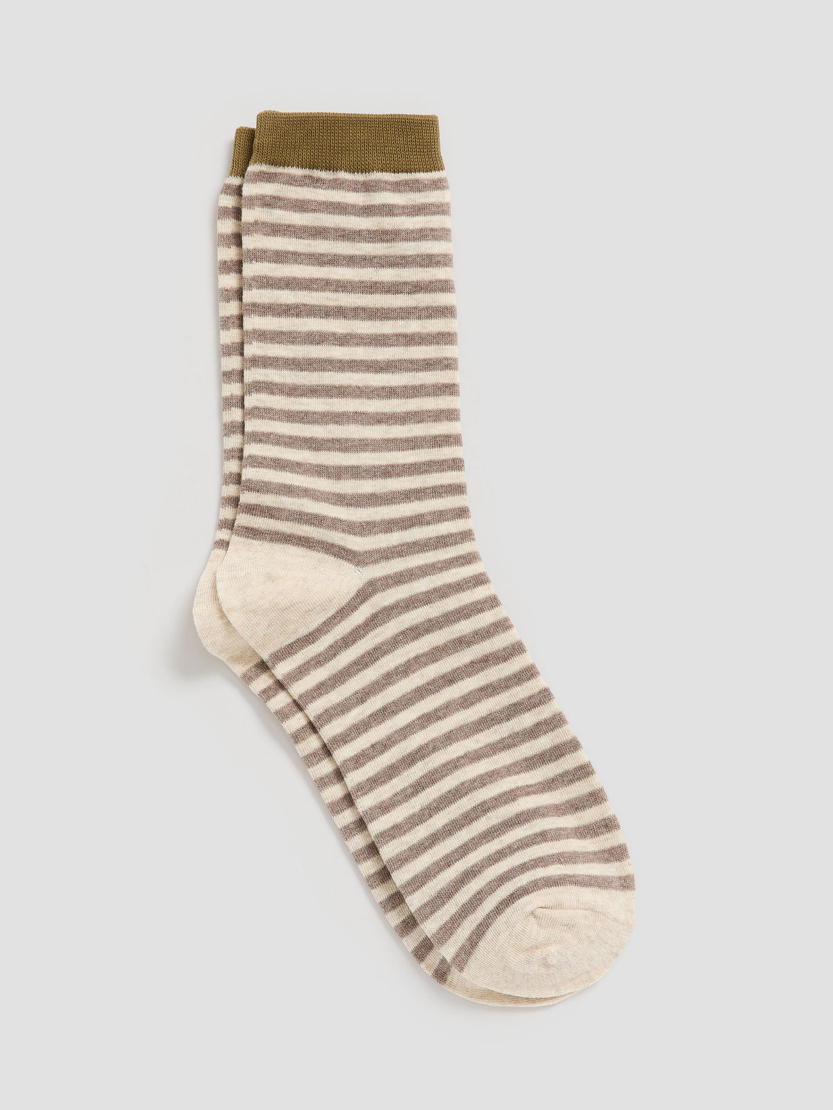 Striped Crew Socks