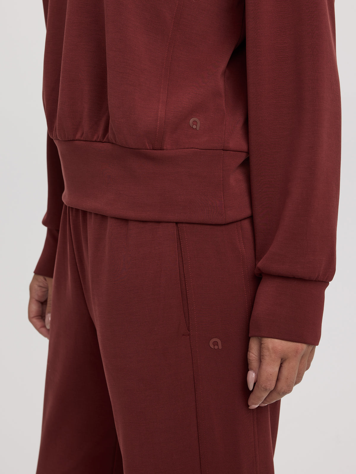 Brushed-Knit Hoodie - HYLUX Hyba