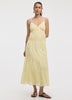 Sleeveless Maxi Dress with Sweetheart Neckline