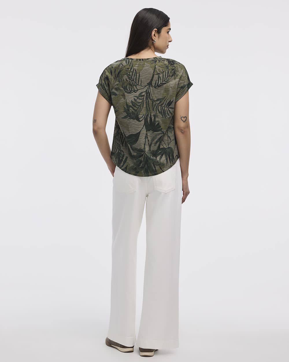 Short-Sleeve Crew-Neck Tee