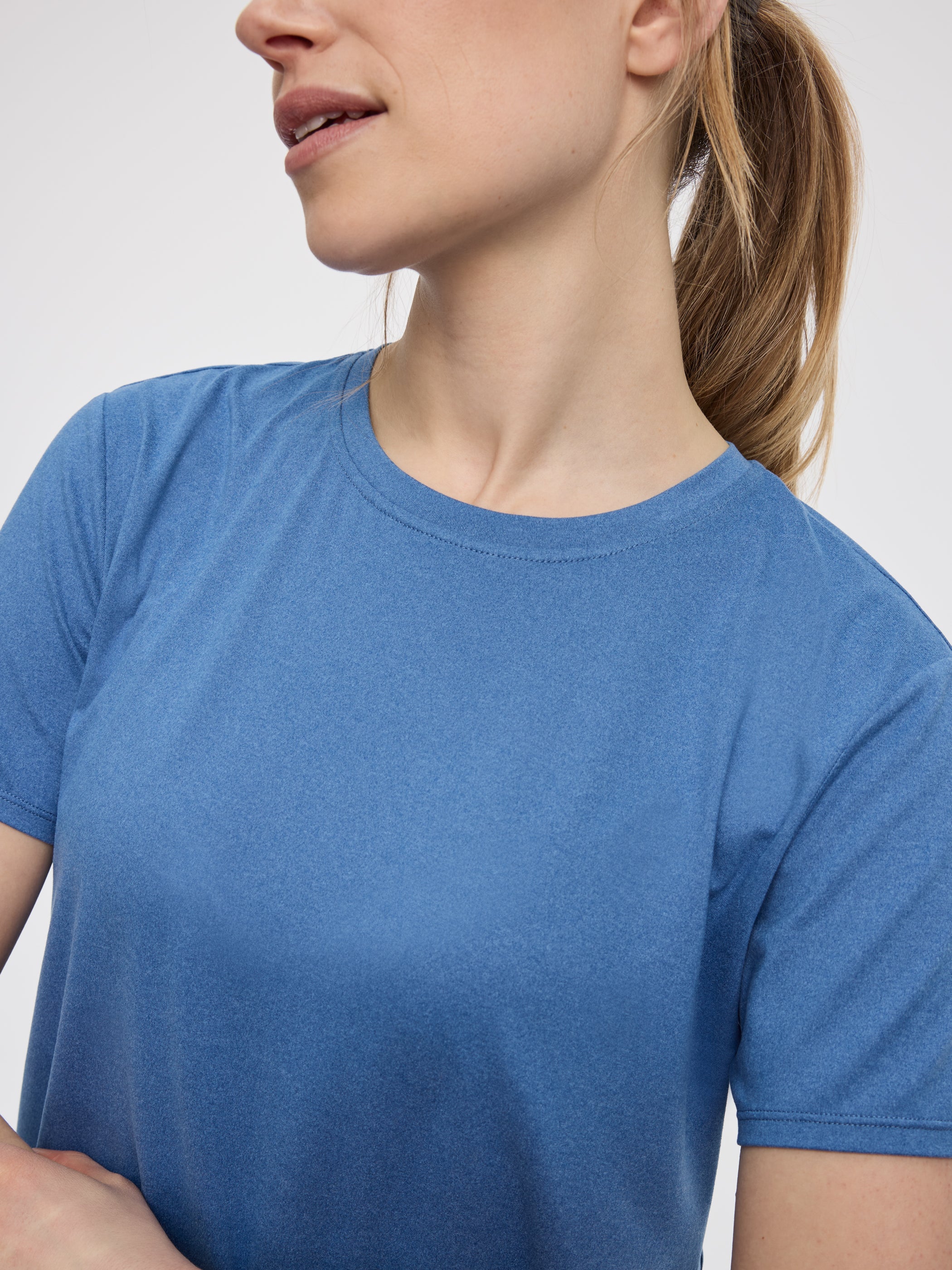 T-shirt à col rond - DRY-LUX (MD) Hyba Essentiels