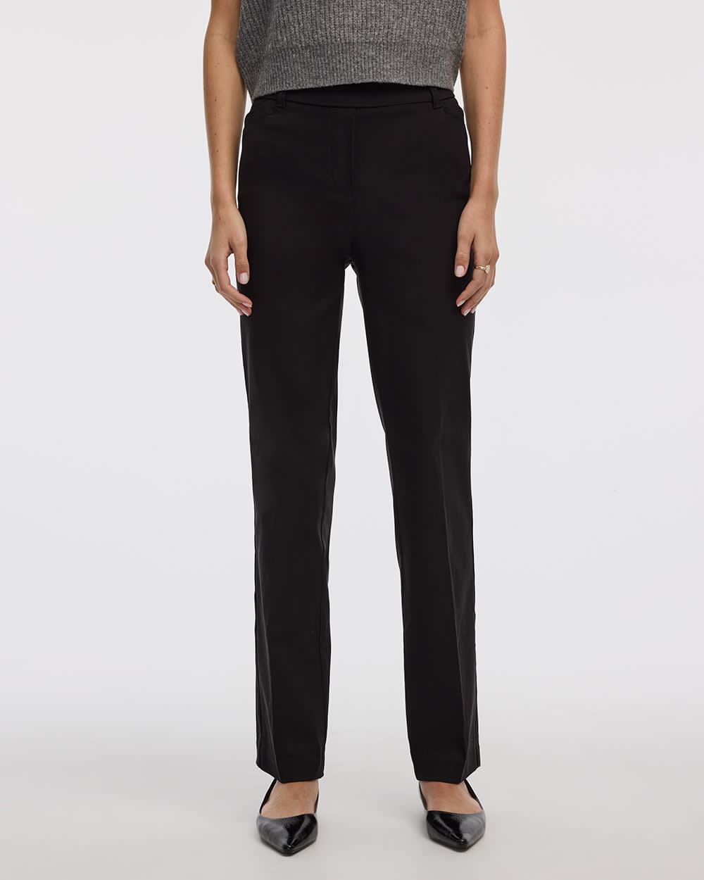 Straight-Leg High-Rise Pant - The Iconic (R) | Regular | Reitmans Straight-Leg High-Rise Pant - The Iconic (R) | Regular | Reitmans