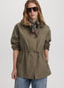 Trench Coat with Cinched Waist
