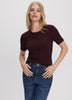 Long-Sleeve Crew-Neck Ribbed T-Shirt - R Essentials