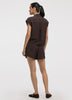 Extended-Sleeve Buttoned-Down Blouse