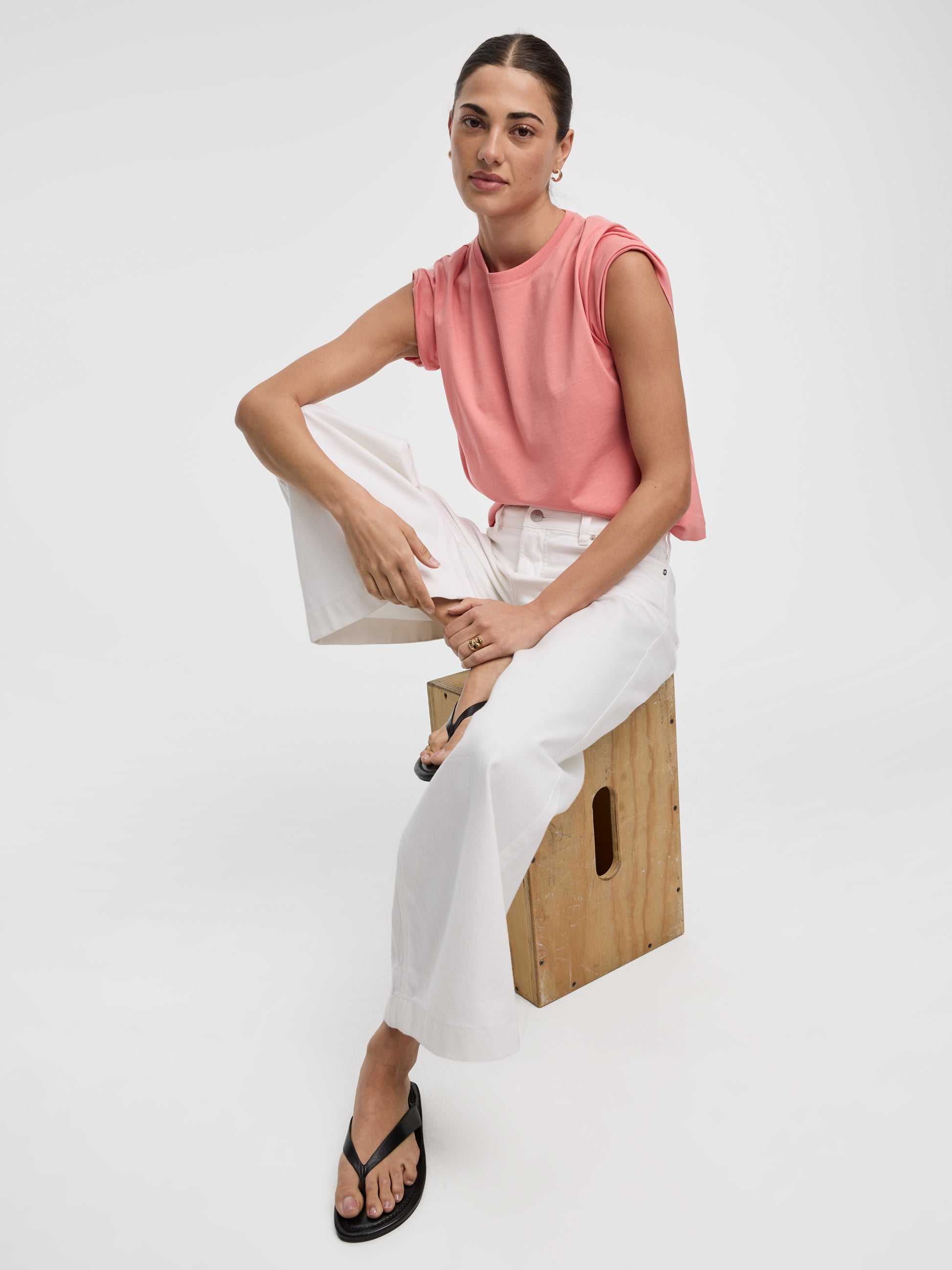 Crew-Neck Boxy T-Shirt