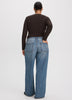 Wide-Leg Mid-Rise Jean - Curvy Fit