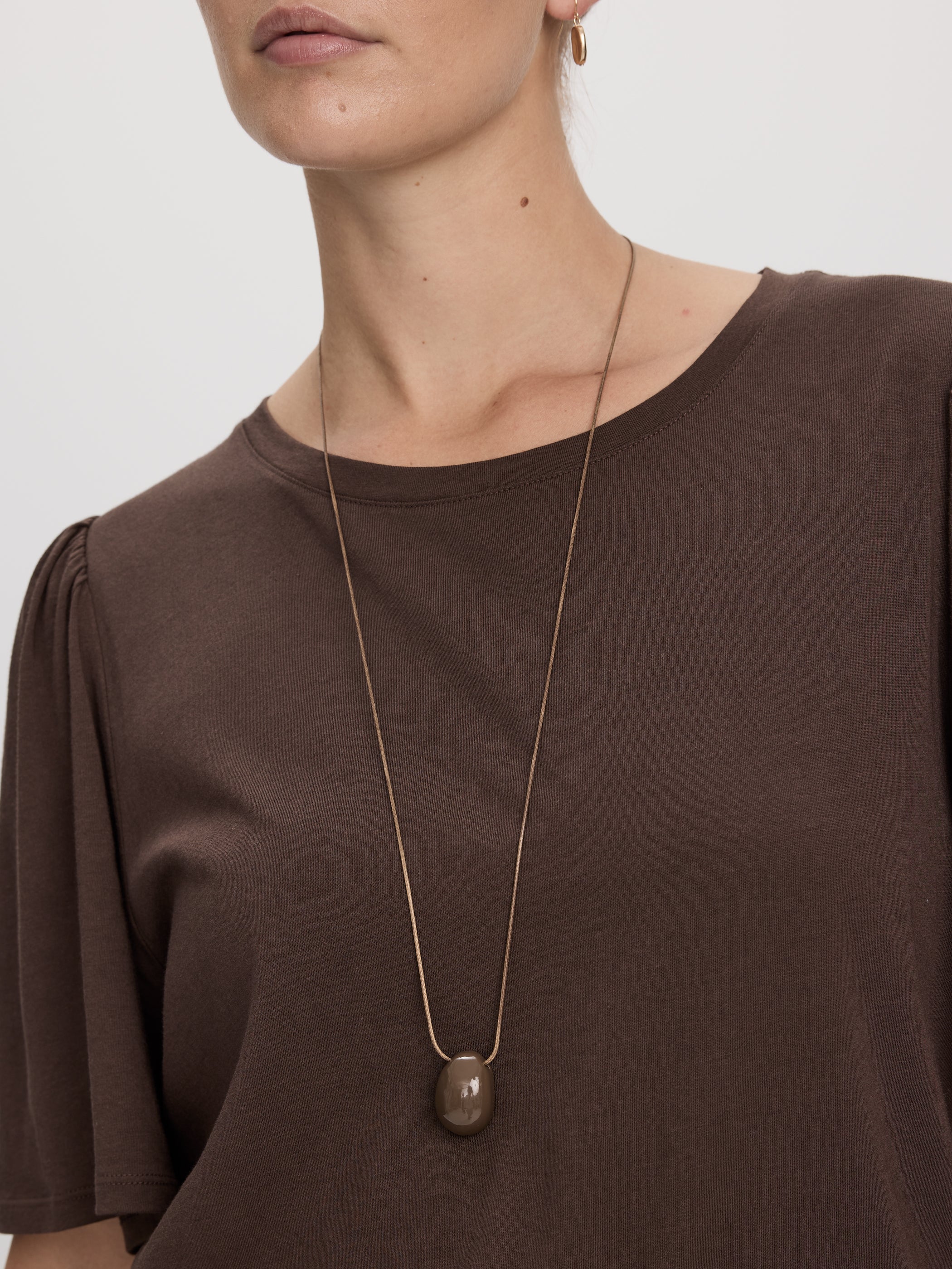Cord Necklace with Pendant