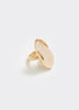 Ring with Oval Resin Piece
