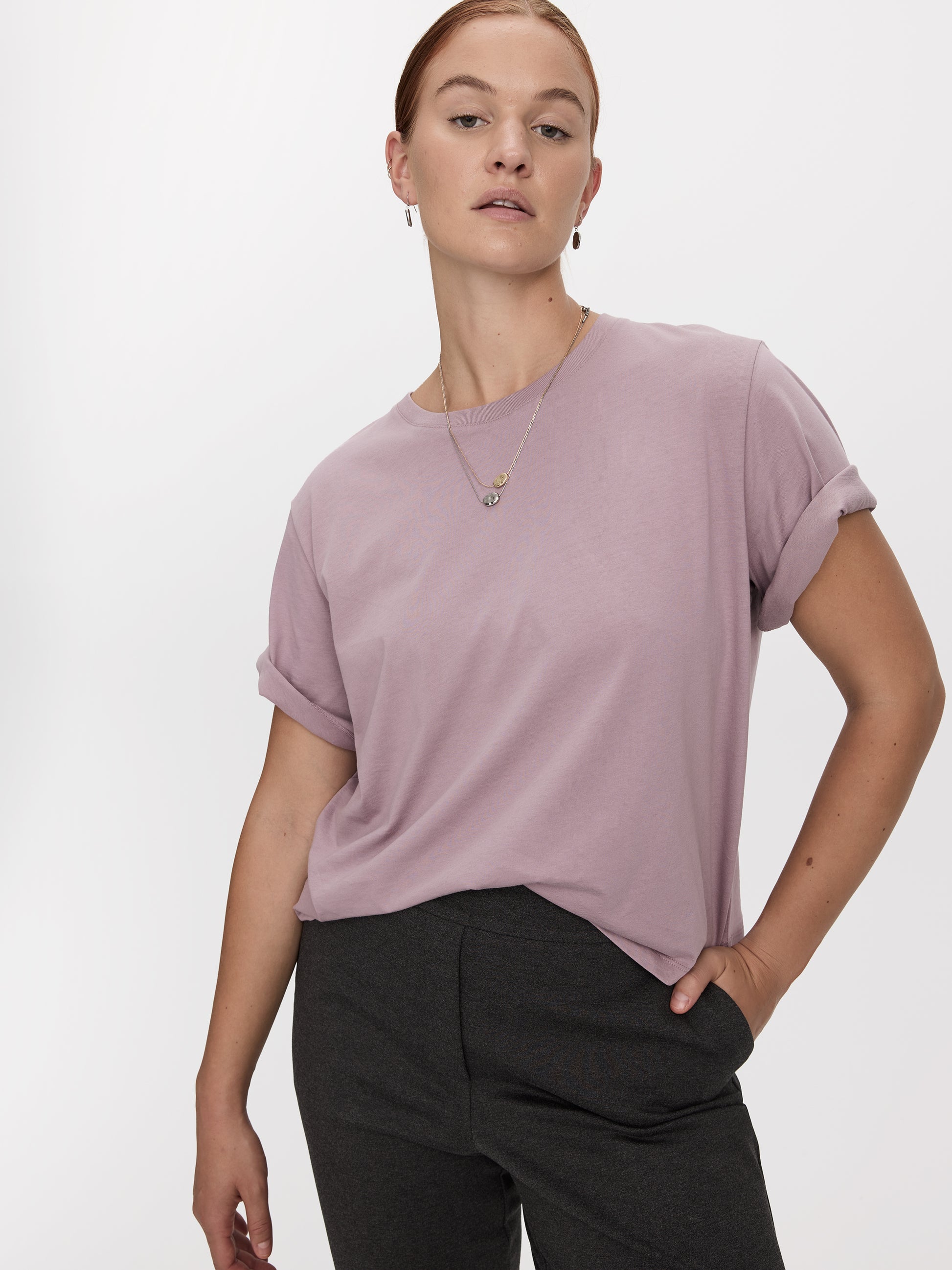 Crew-Neck Boxy T-Shirt