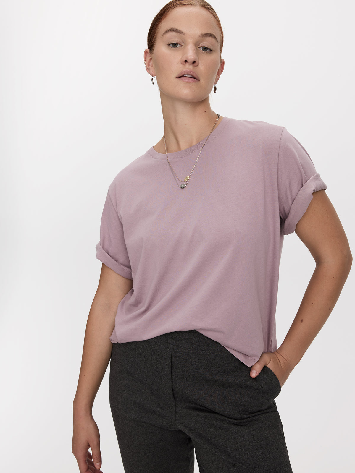 Crew-Neck Boxy T-Shirt