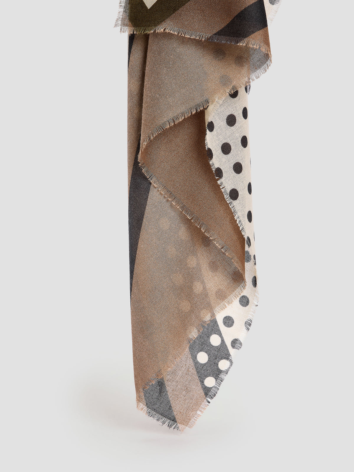 Dotted Oblong Scarf