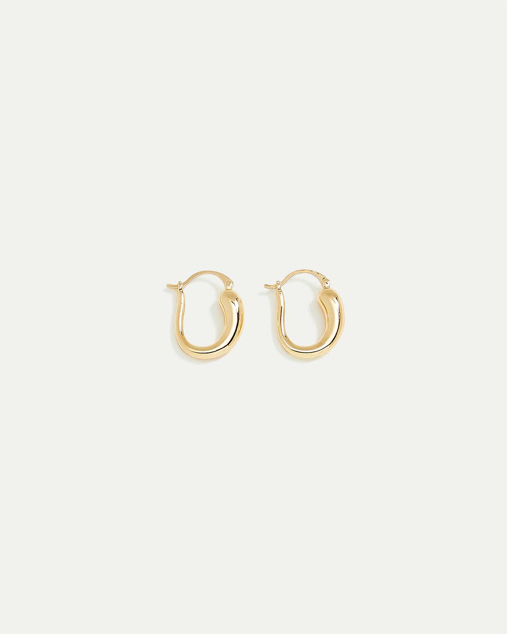 Teardrop Hoops