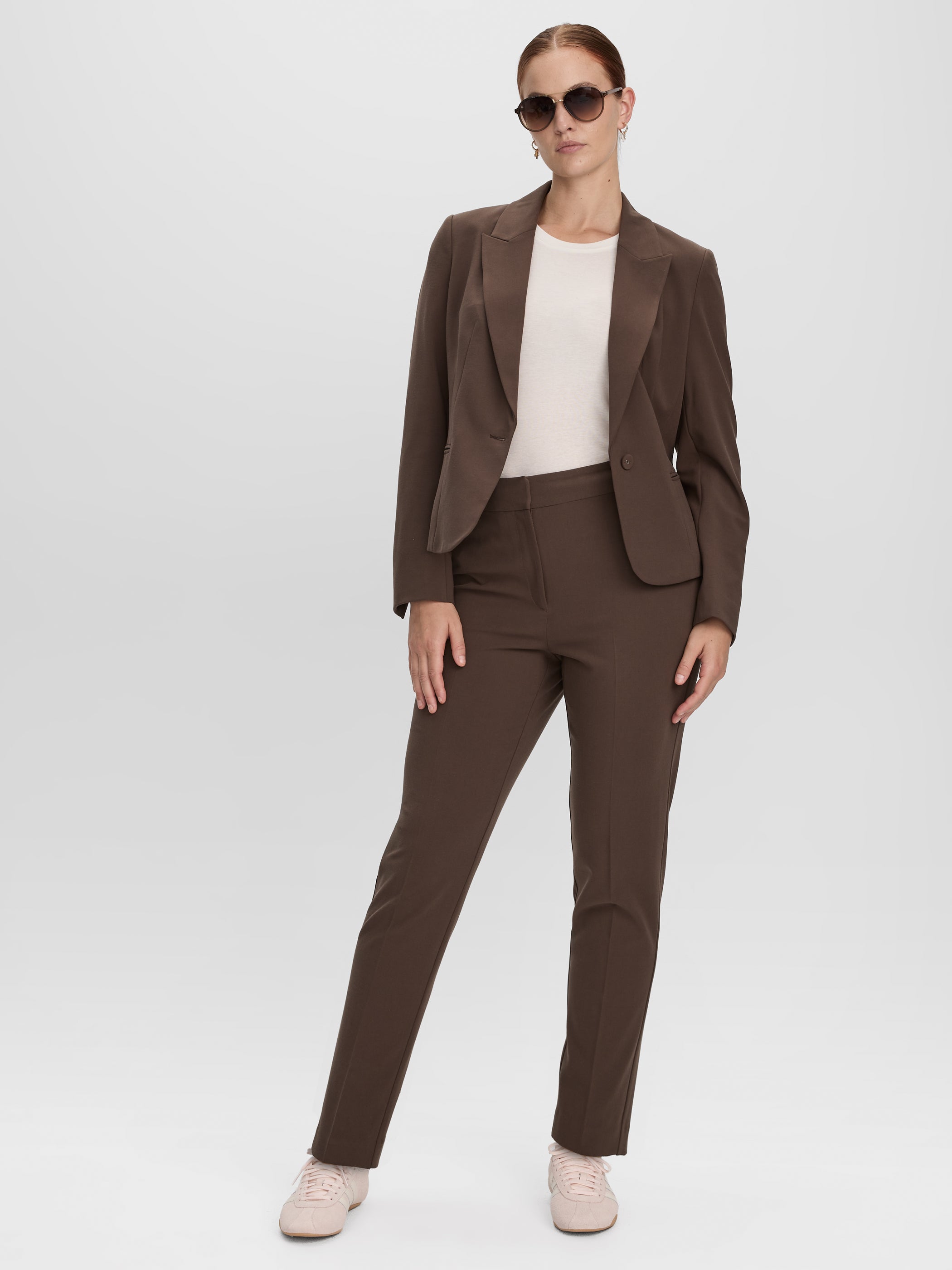 Slim-Leg High-Rise Ankle Pant - Curvy Fit