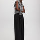 Wide-Leg High-Rise Pant