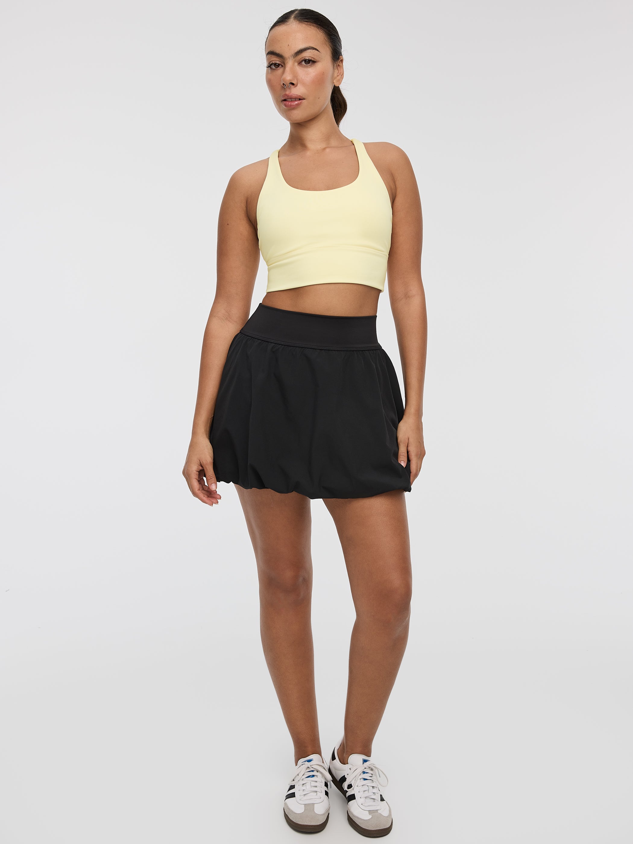Jupe-short à ourlet bouffant pour femmes avec shorts intégrés – Hyba ...