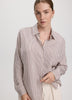 Striped Semi-Fitted Blouse