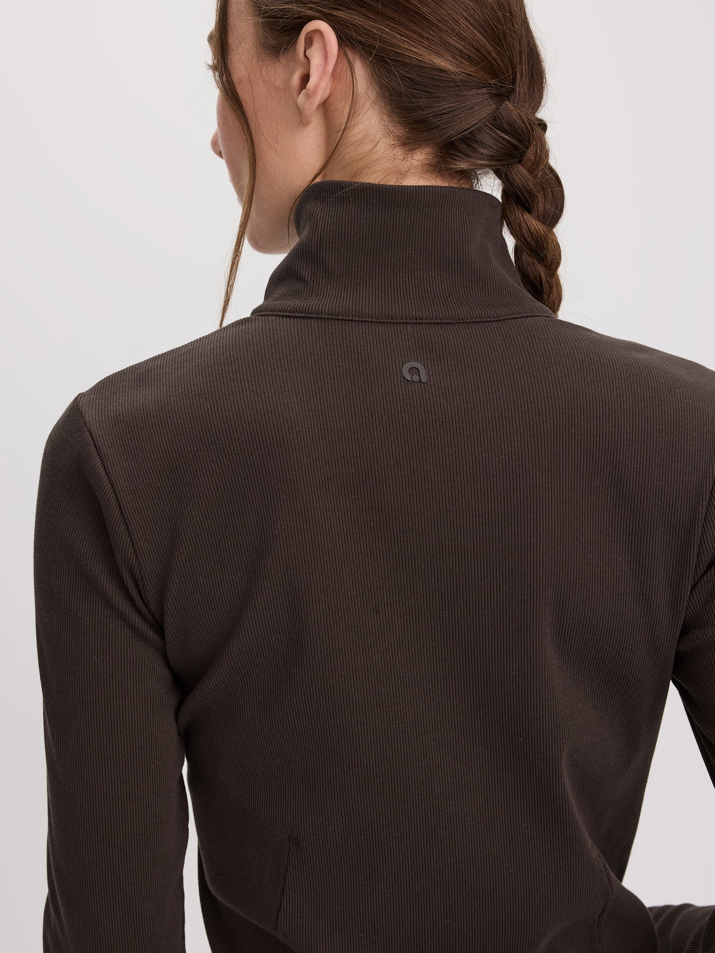 Ribbed Fitted Jacket - Hyba