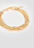 Bracelet à chaînes serpent 