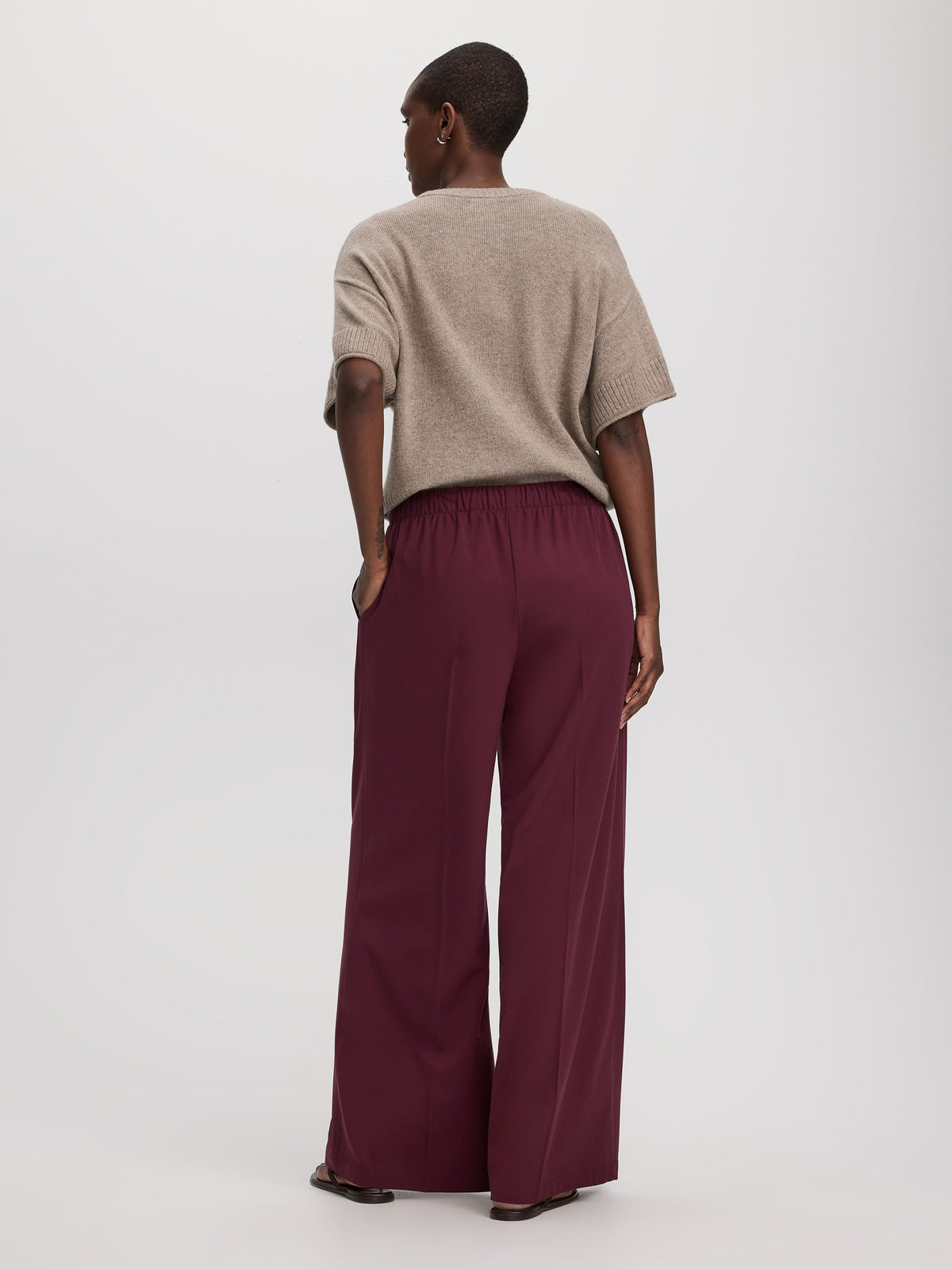 Wide-Leg High-Rise Pant - The Timeless